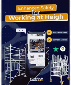 Trade Folding Tower 14 Trade Folding Tower and Miniscaff - Compact Scaffold Towers